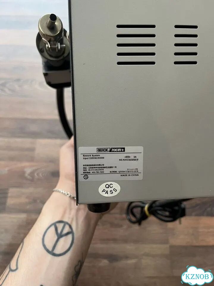 Термоздушная паяльная станция quick 706w+ фото 3