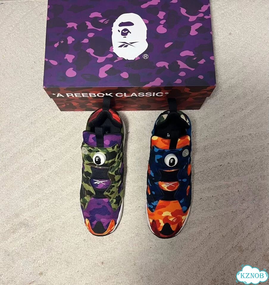 Reebok instapump x bape fury фото 2