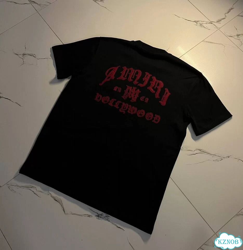 Футболка Amiri черная В наличии фото 8