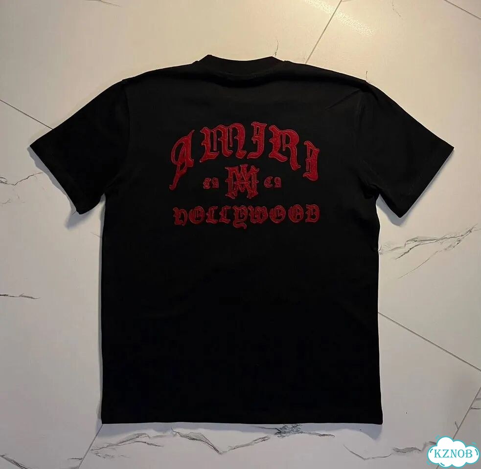 Футболка Amiri черная В наличии фото 9
