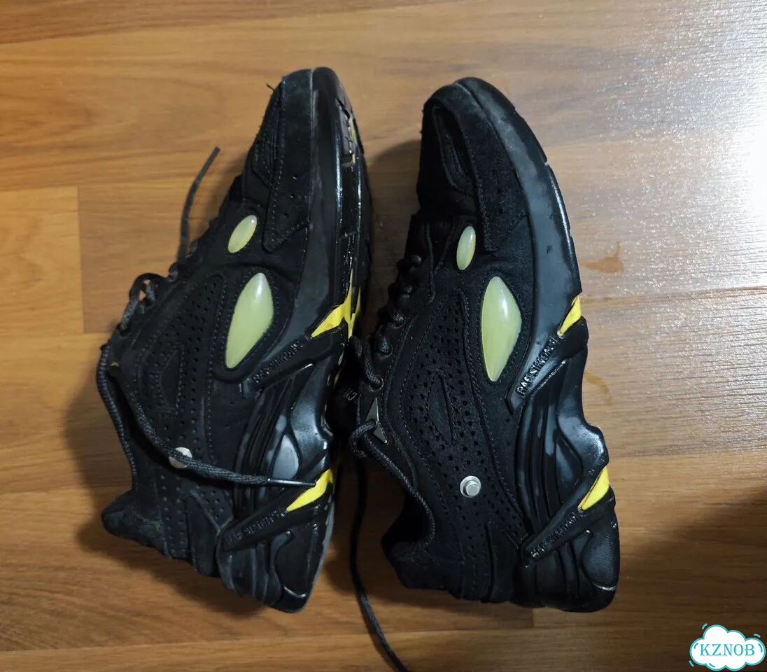 Raf simons cylon 21 black yellow фото 2