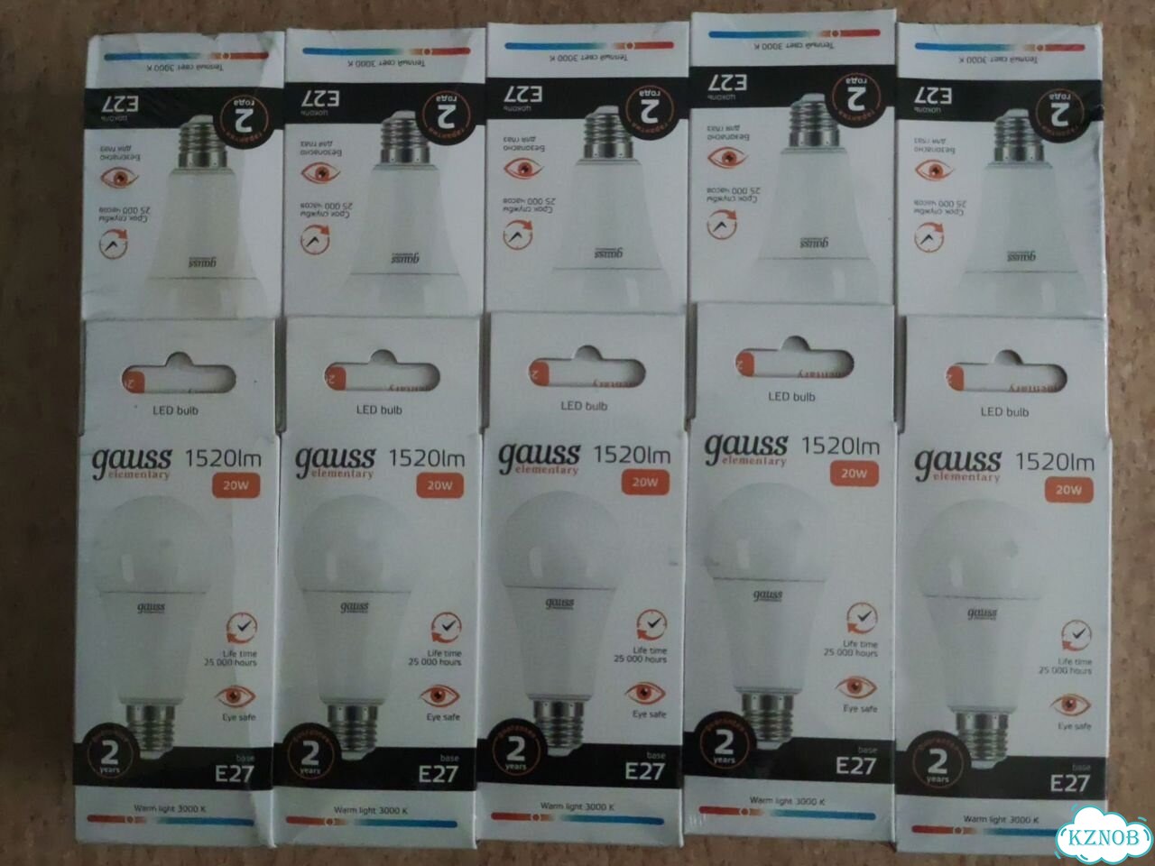 Лампочка Gaus, 20w, 3000k фото 1