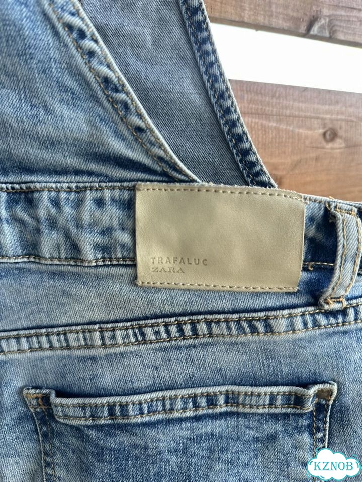 Комбинезон джинсовый женский Zara S фото 3