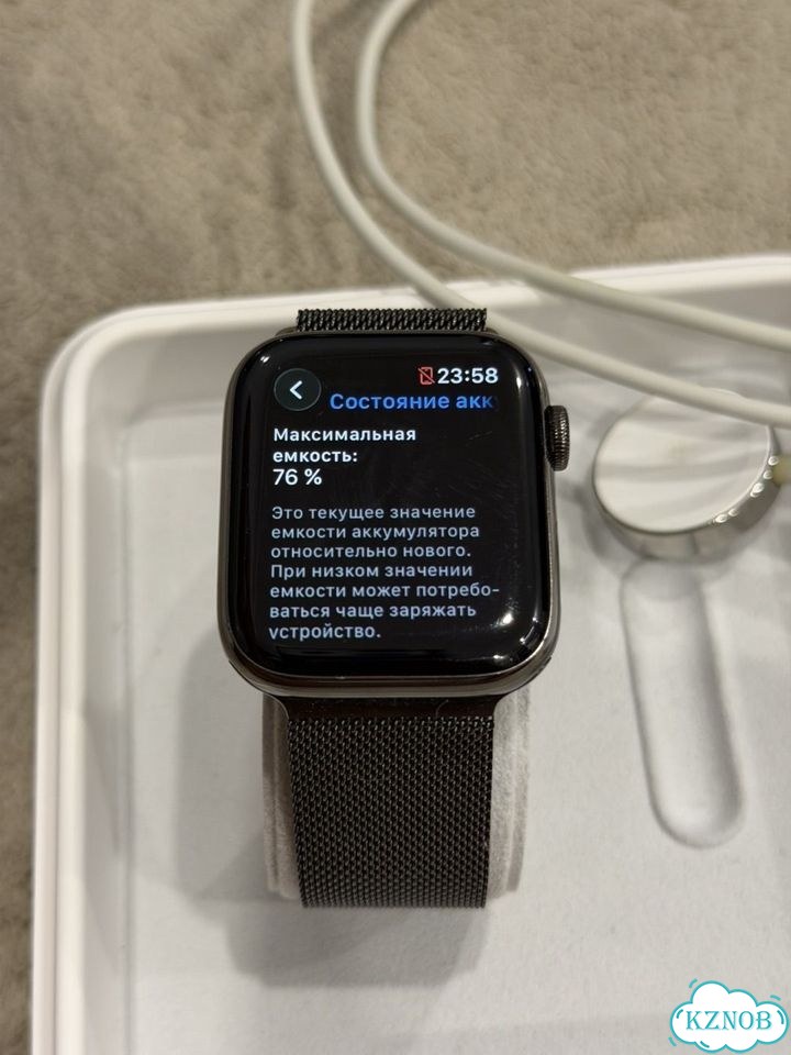 Apple watch 6 stainless steel 44mm фото 8