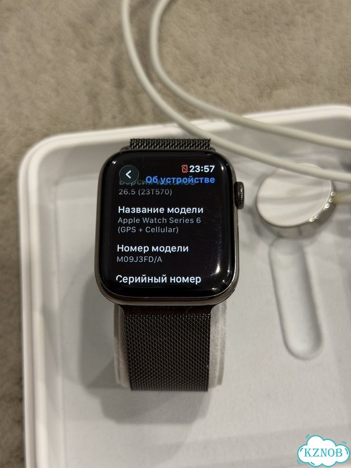 Apple watch 6 stainless steel 44mm фото 9
