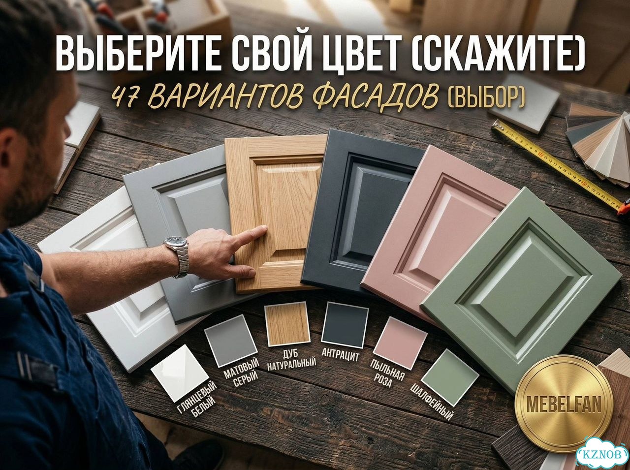 Шкаф Распашной матовый фото 4