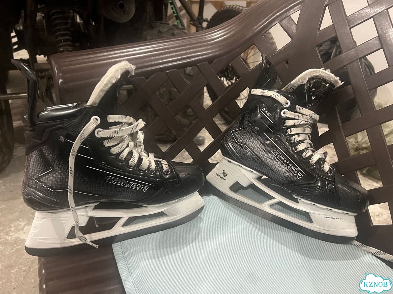 Хоккейные коньки bauer фото 5