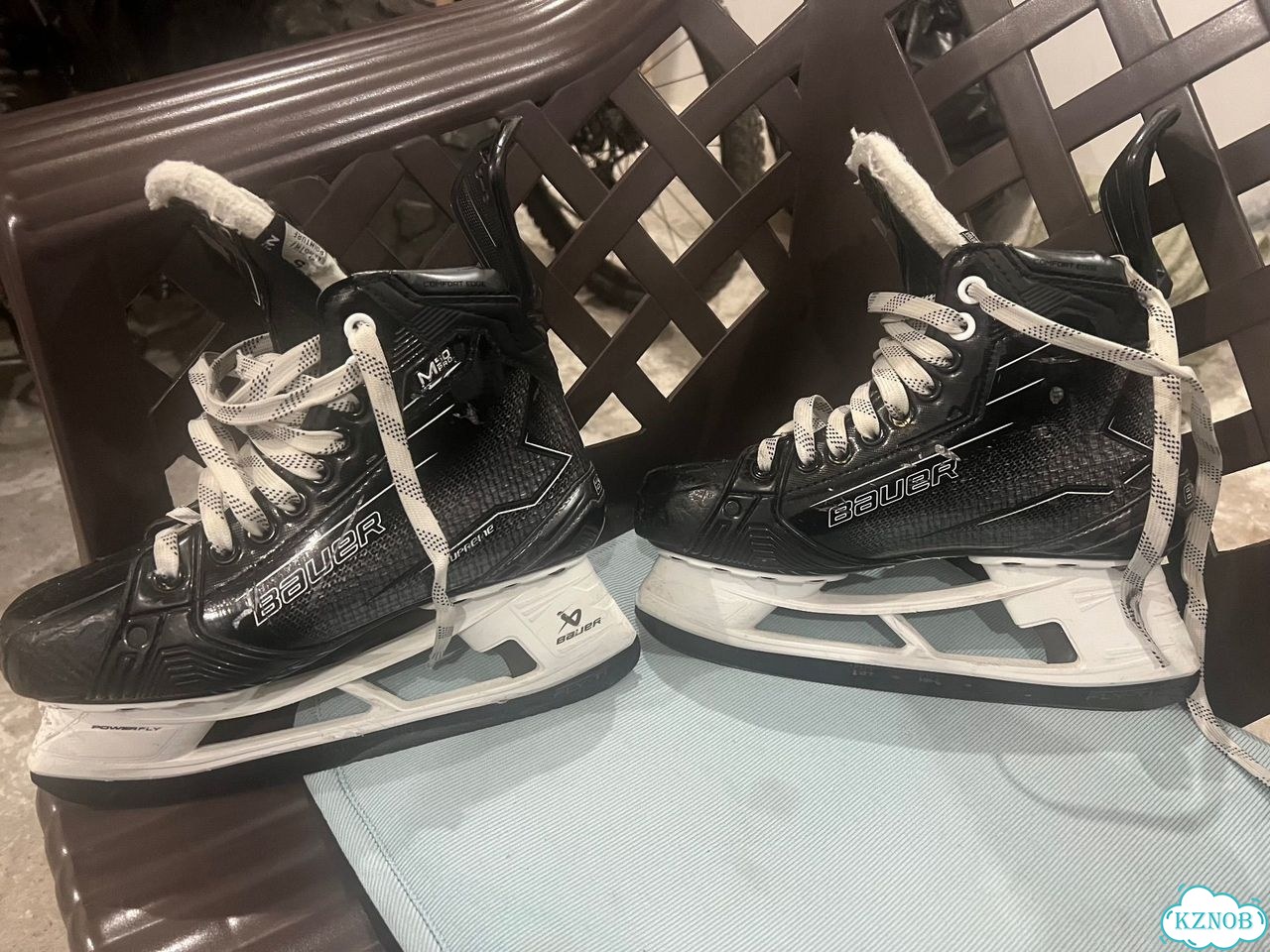 Хоккейные коньки bauer фото 8