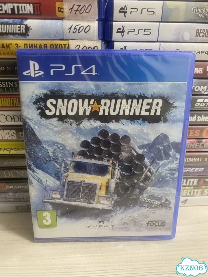 SnowRunner PS4 (новый в пленке) фото 1