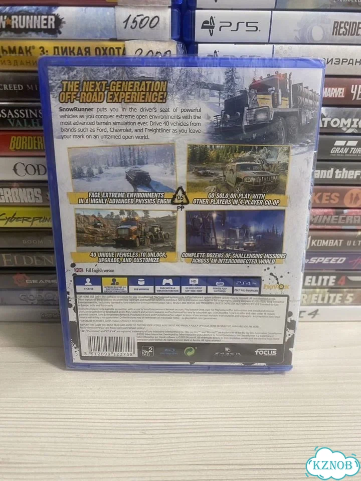 SnowRunner PS4 (новый в пленке) фото 2