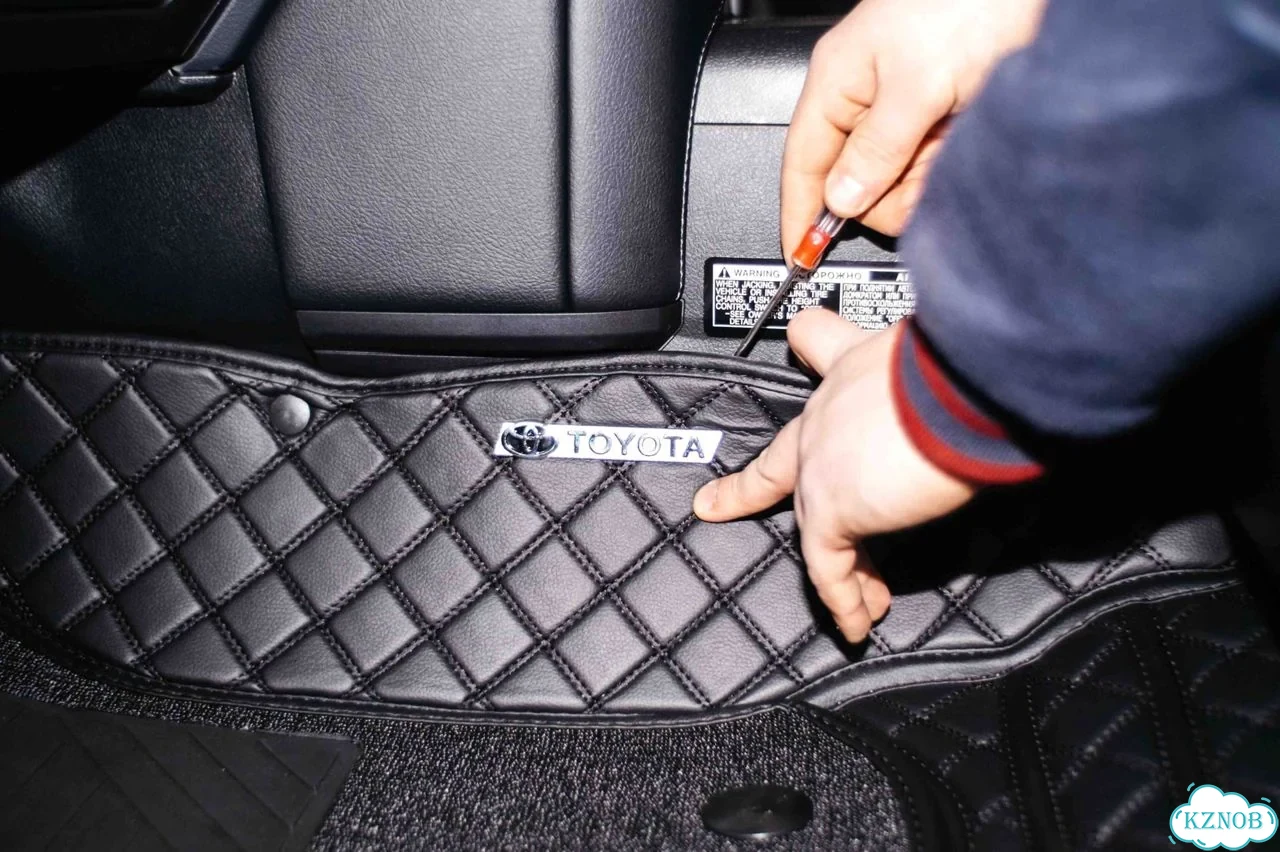 3Д коврики из экокожи toyota prado фото 1