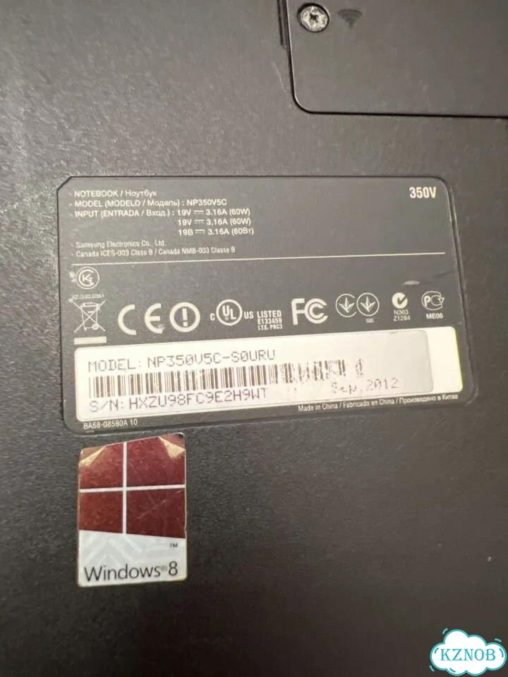 Ноутбук samsung np350v5c фото 6