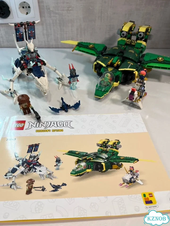 Lego ninjago реактивный робот Ллойда фото 1