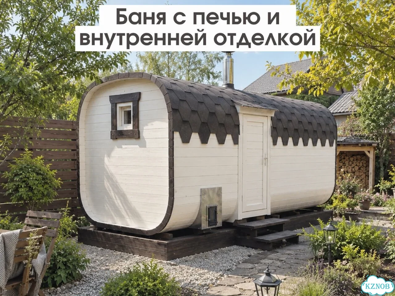 Баня бочка квадро с доставкой фото 5