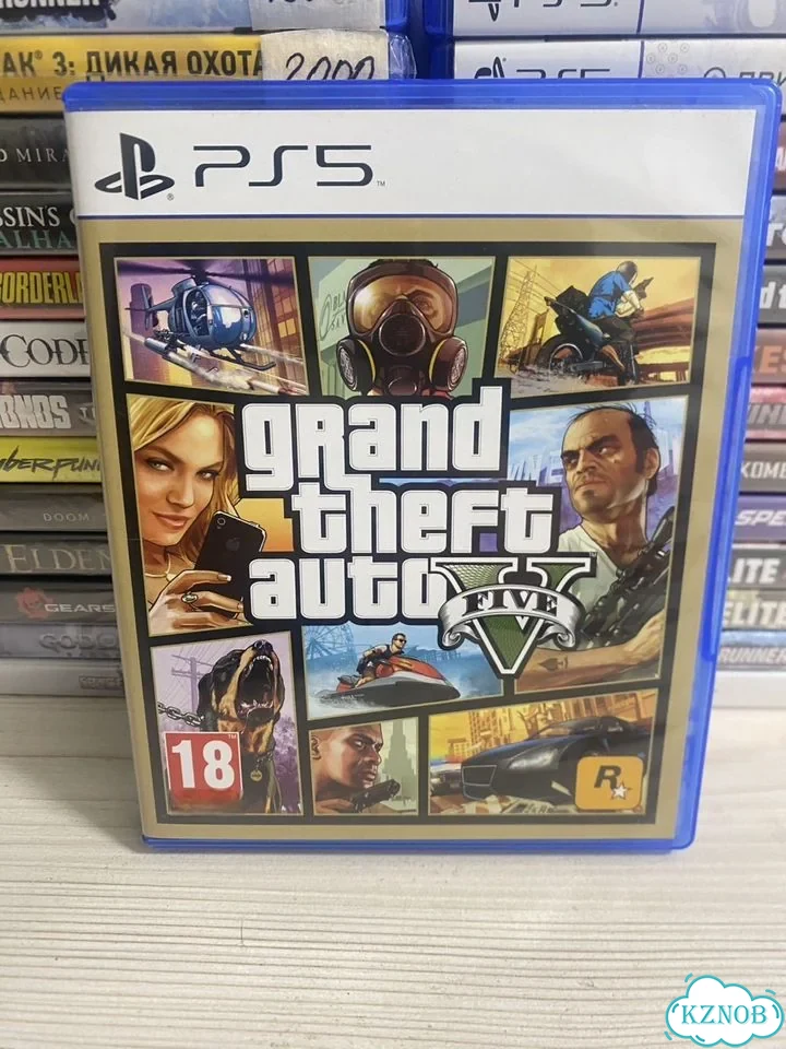Grand Theft Auto V (GTA 5) PS5 (б/у диск) фото 1
