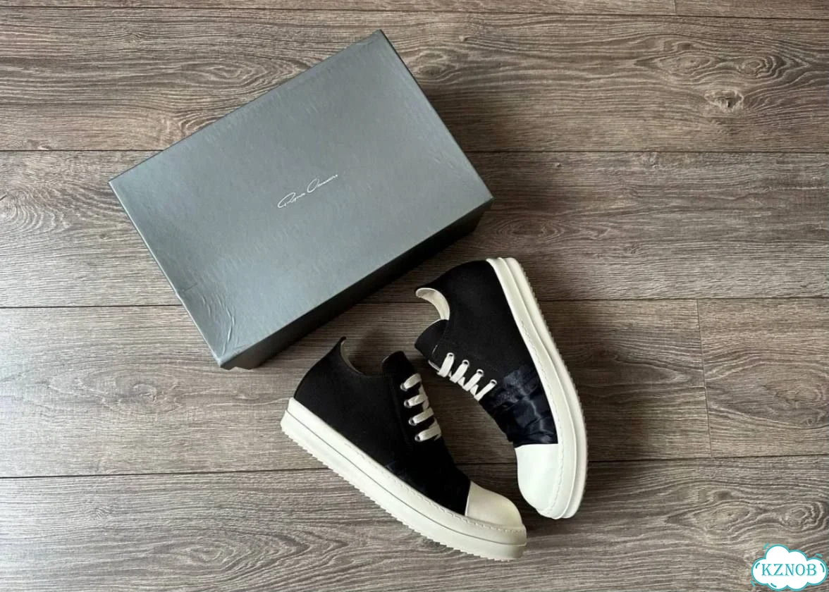 Кеды Rick Owens Low Wrap фото 4