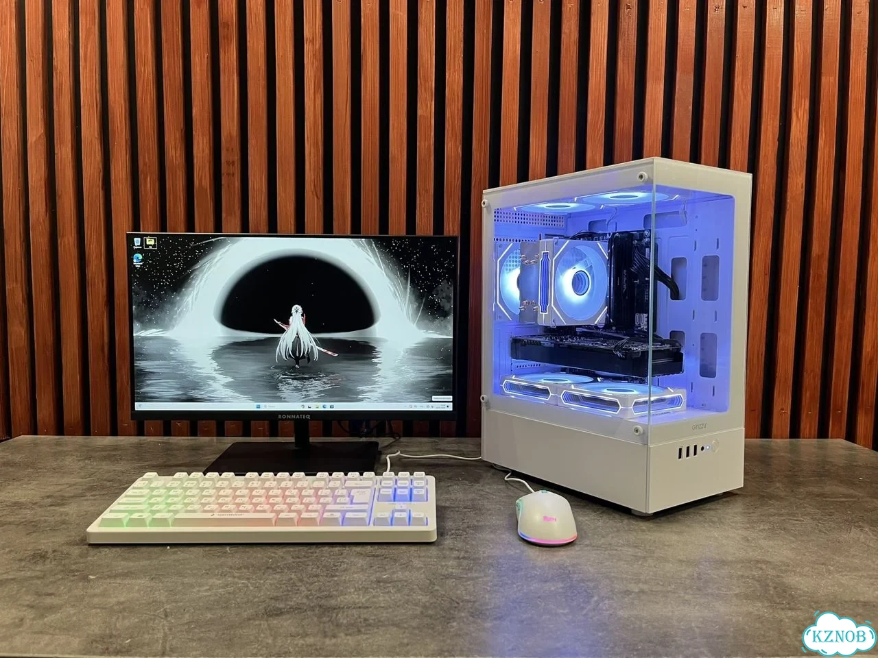 Игровой компьютер белый с монитором i5 / gtx 1060 фото 2