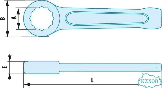Facom Ring Spanner 1A70DA0 фото 2