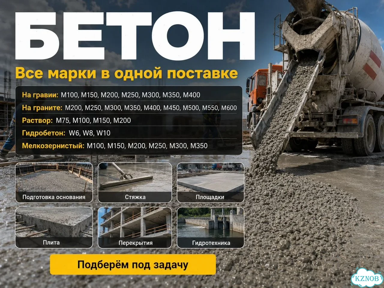 Бетон М150 для стяжки фото 2
