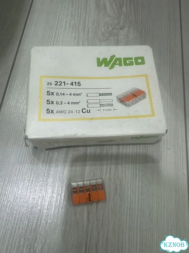 Клемма Wago 221-415 фото 1