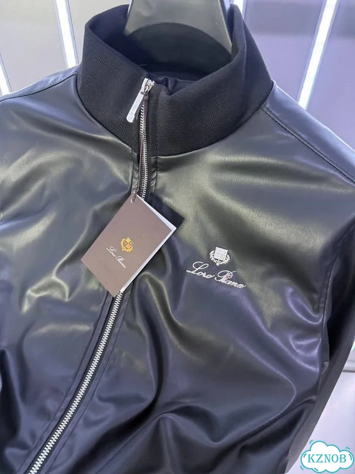 Кожаная куртка Loro Piana Old Money фото 3