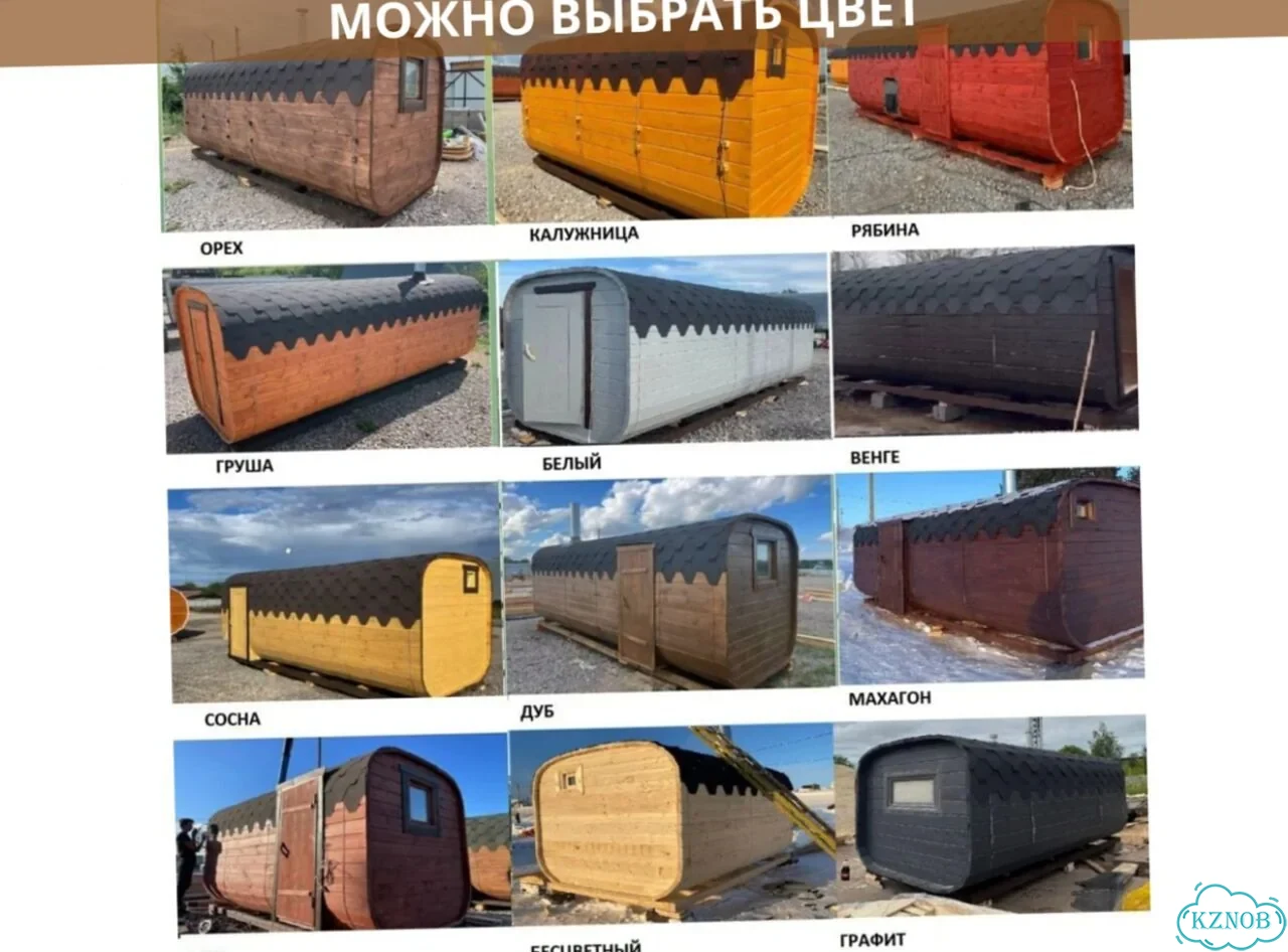 Баня бочка готовая фото 9