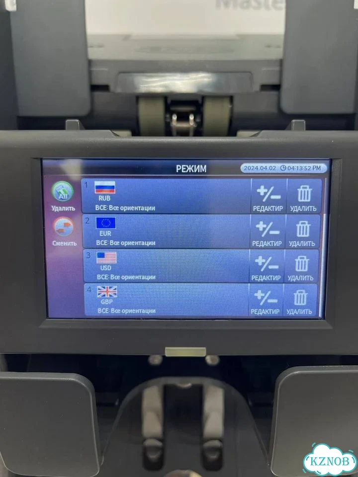 Счётчик банкнот / Сортировщик банкнот Hyundai Axiom фото 6