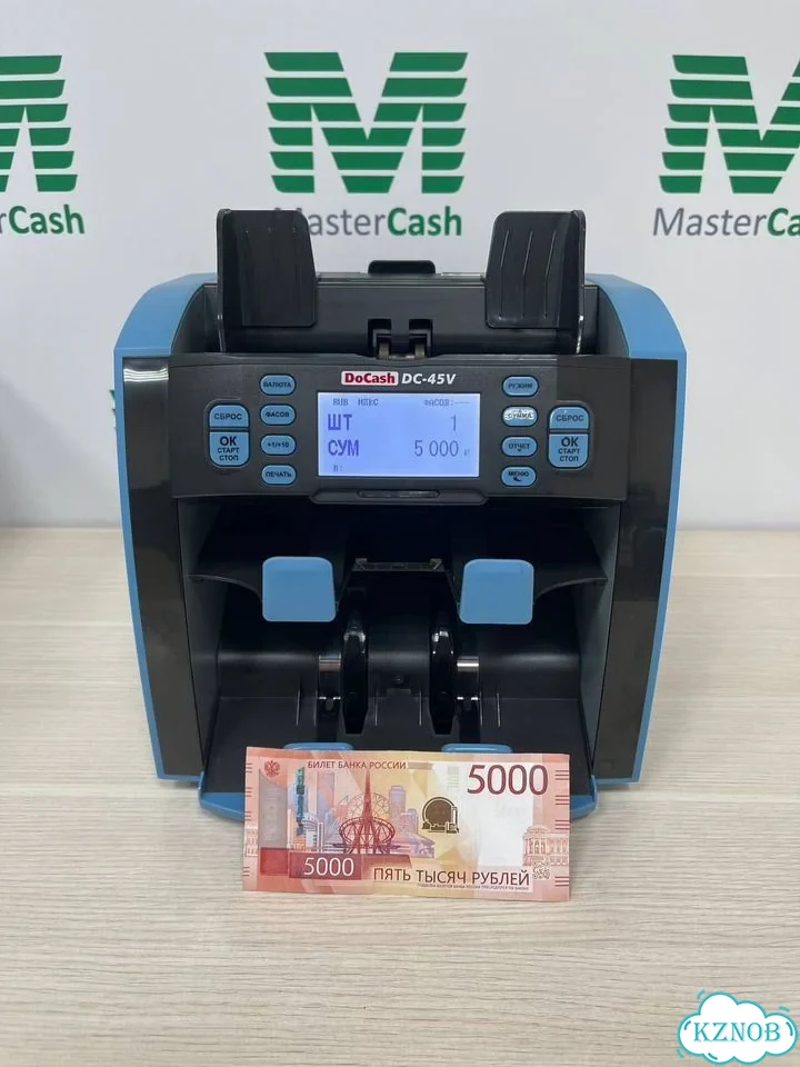 Счетчик банкнот / Сортировщик банкнот DoCash 45v фото 2