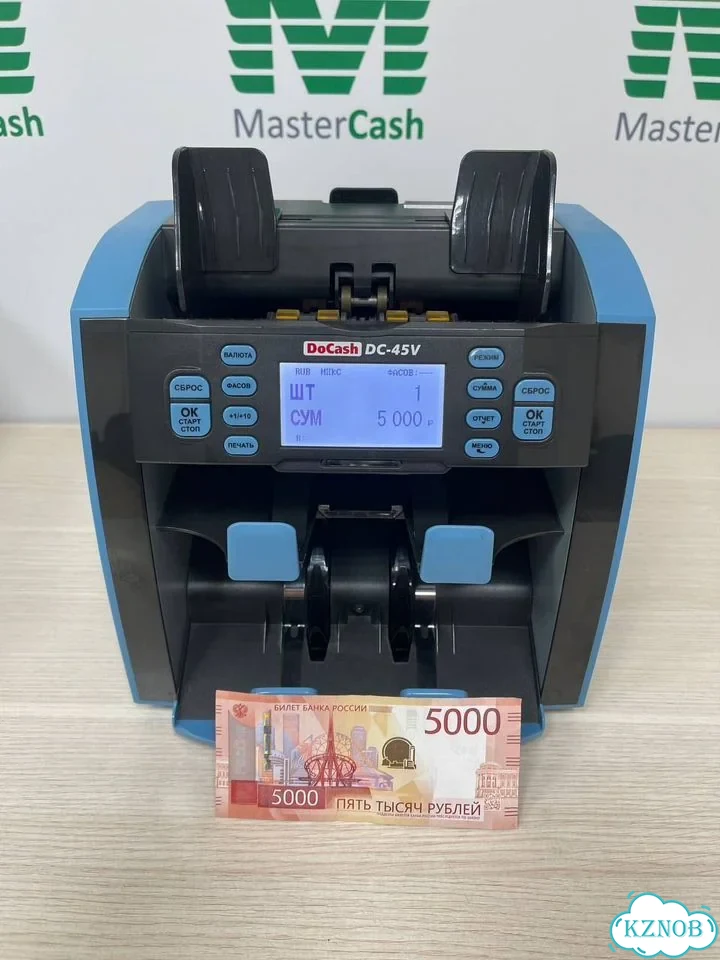 Счетчик банкнот / Сортировщик банкнот DoCash 45v фото 3