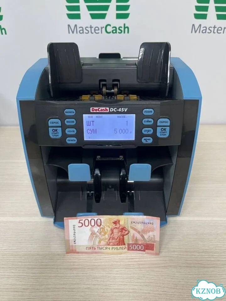 Счетчик банкнот / Сортировщик банкнот DoCash 45v фото 4