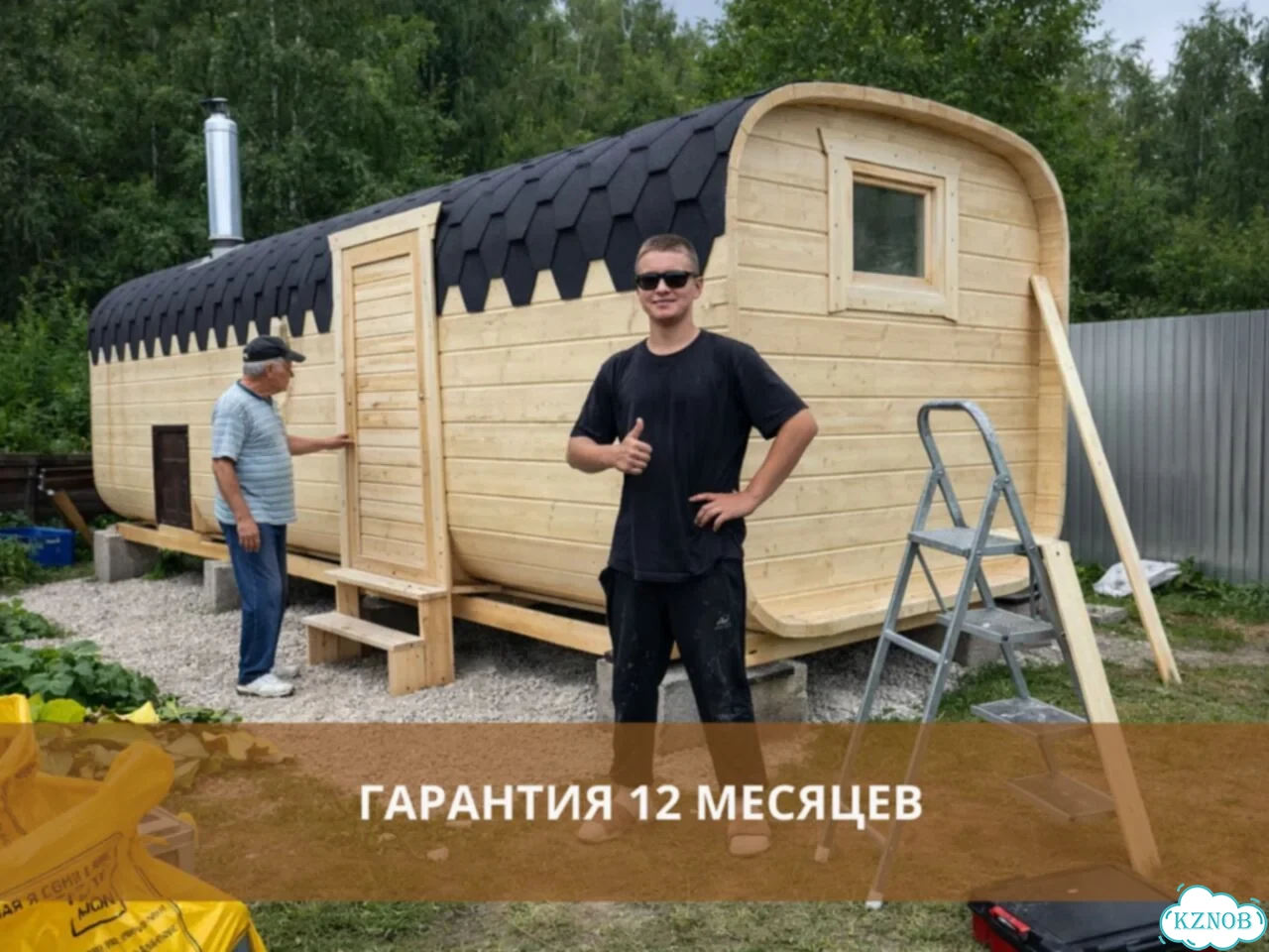 Баня бочка квадро от производителя фото 8