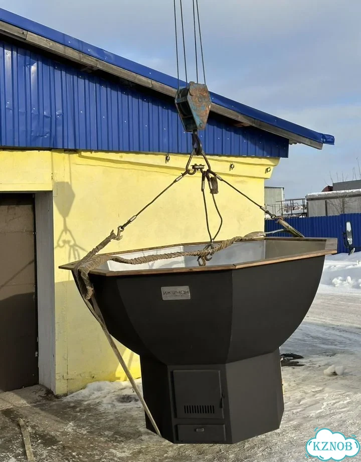Банный чан, который не прогорит за 2 сезона фото 7