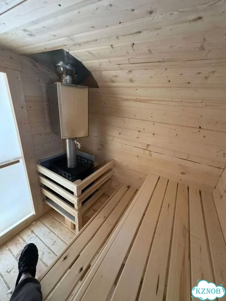 Баня бочка квадро 3,5 м фото 6
