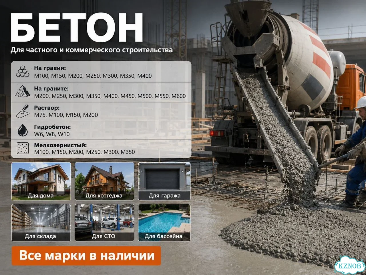 Бетон М200 с доставкой фото 2