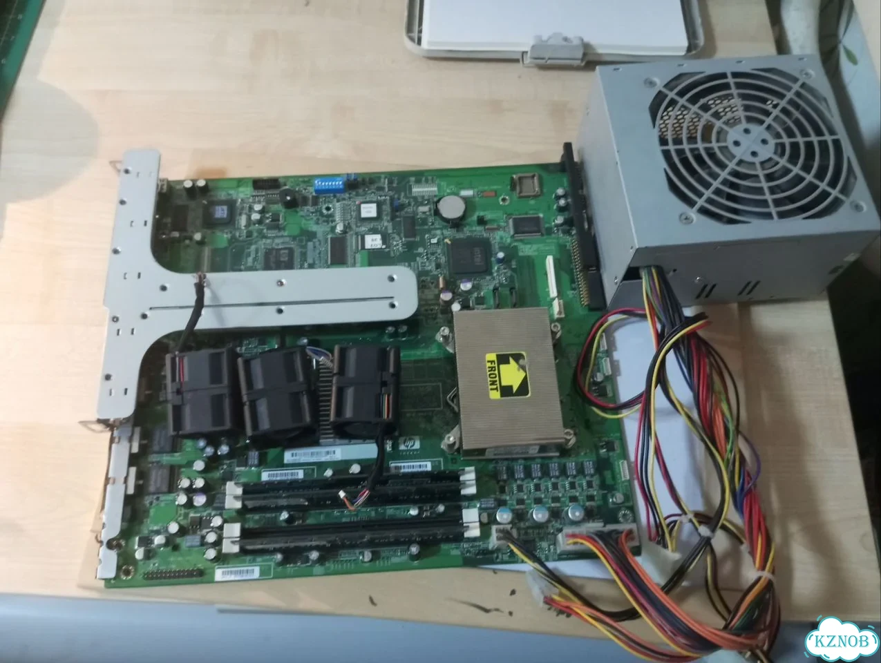 Серверная плата HP HP ProLiant DL320 G5 + бп фото 1