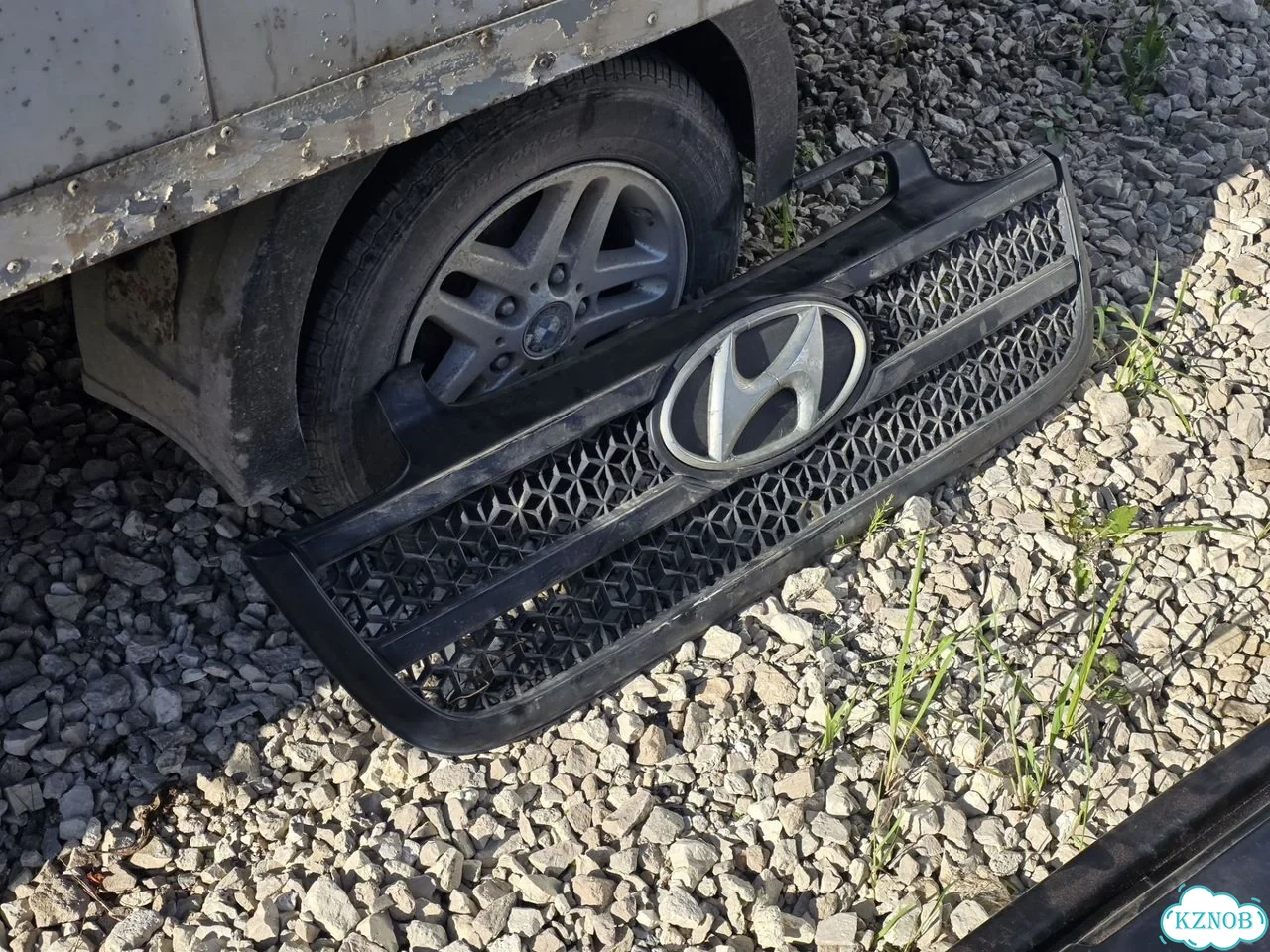 Решетка радиатора hyundai hd 500 фото 1