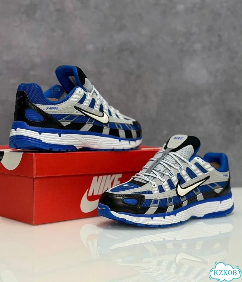 Кроссовки nike P6000 синие фото 5