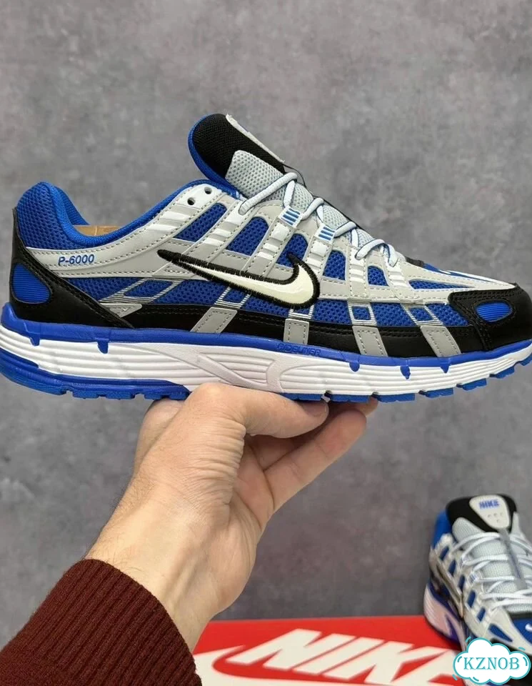 Кроссовки nike P6000 синие фото 9