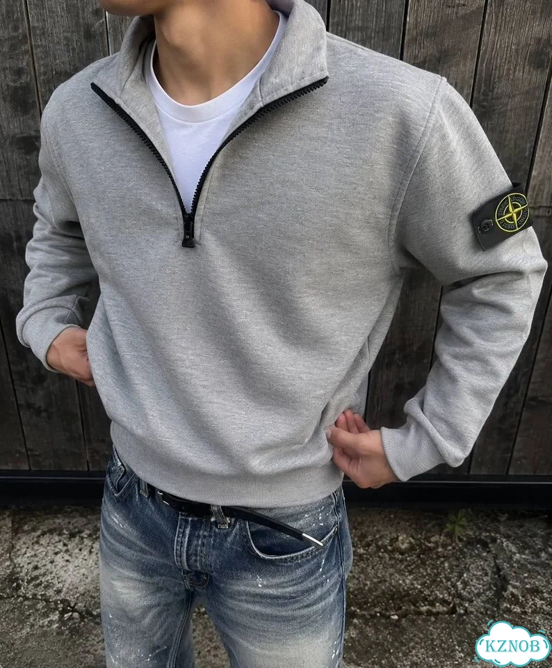 Кофта полузамок Stone Island Organic Cotton фото 1