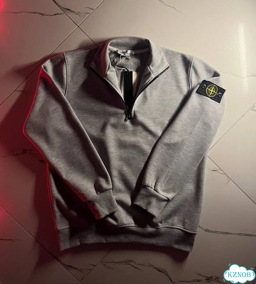 Кофта полузамок Stone Island Organic Cotton фото 2