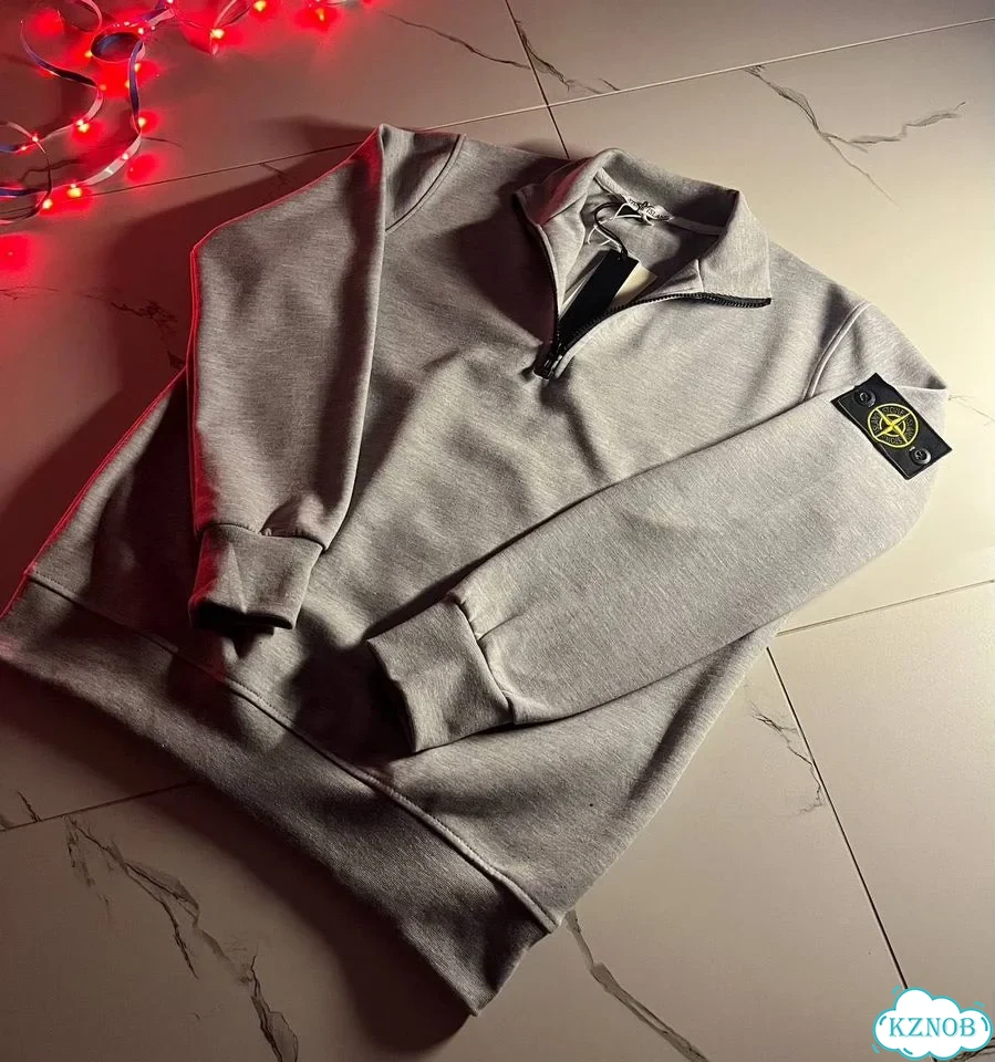 Кофта полузамок Stone Island Organic Cotton фото 3