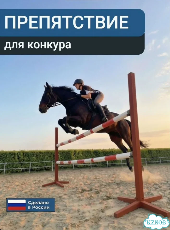 Препятствие барьер стойка для конкура фото 1