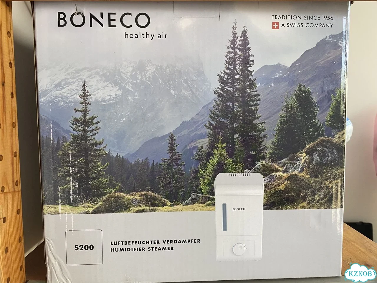 Паровой увлажнитель воздуха Boneco S200 фото 1