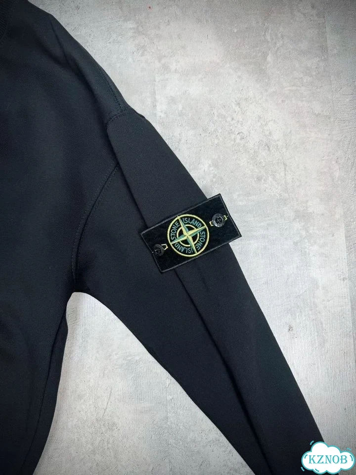 Свитшот Stone Island, чёрный фото 6
