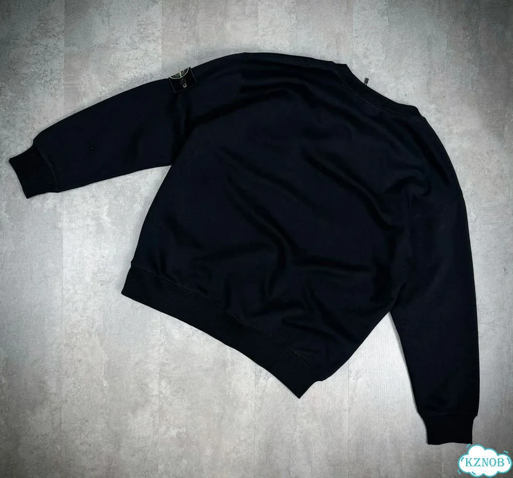 Свитшот Stone Island, чёрный фото 9