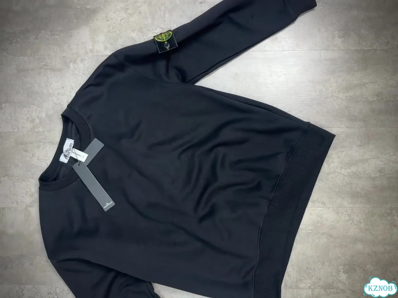 Свитшот Stone Island, чёрный фото 1
