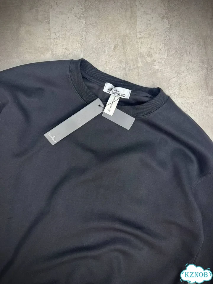 Свитшот Stone Island, чёрный фото 3