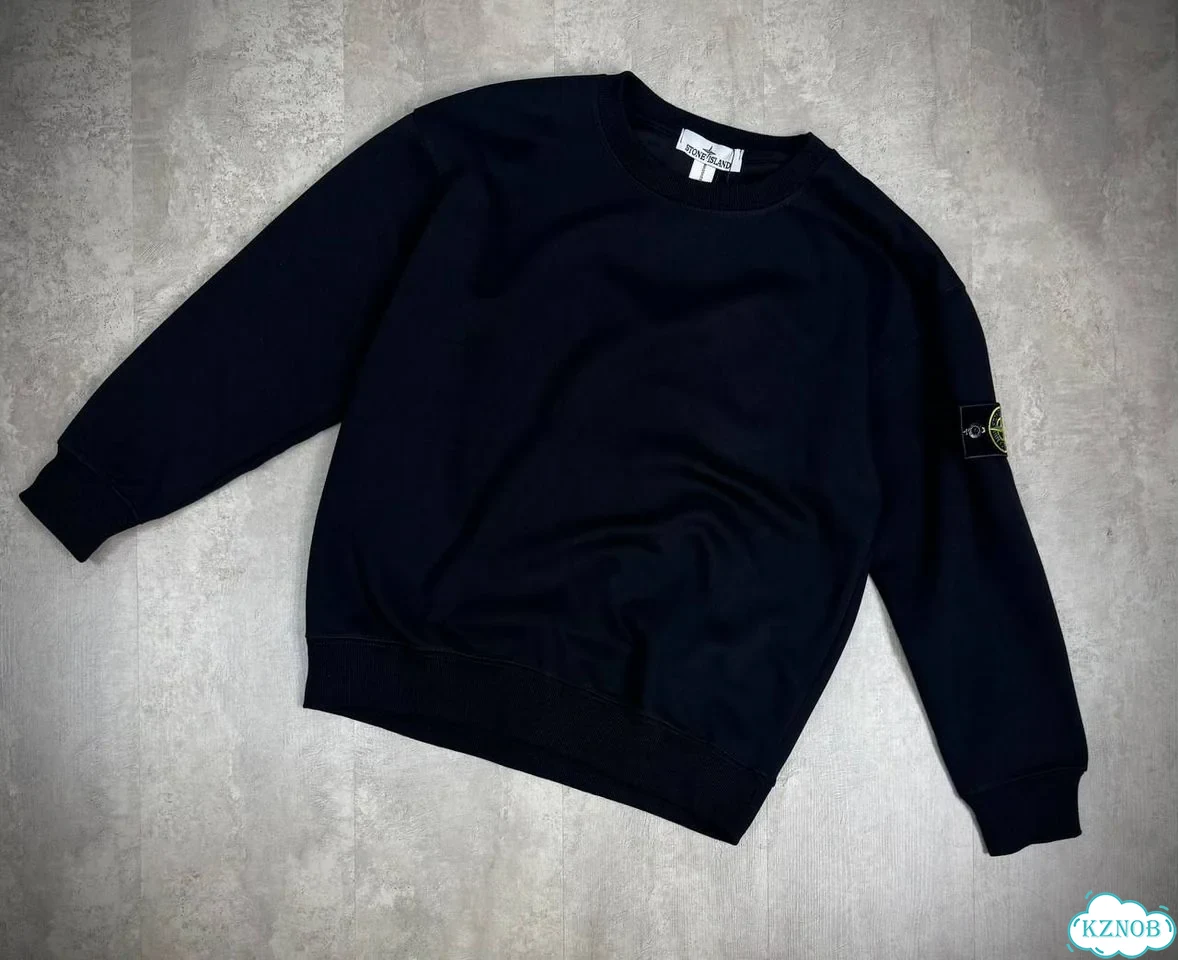 Свитшот Stone Island, чёрный фото 9