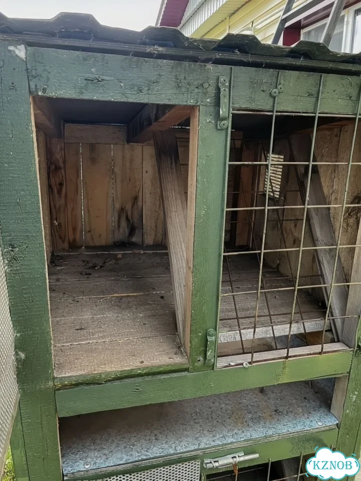 Домик для кролика деревянный фото 2