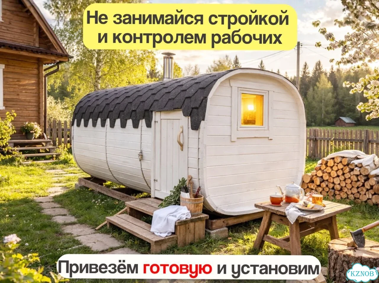 Баня квадро под ключ фото 2